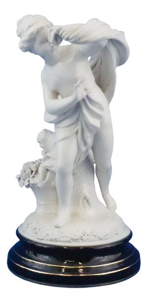 Charles-André Van Loo, Sculpture of a Nude Venus, 1700s, Porcelain