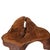 Sculptural Organic Modern Solid Wood Side Table For Sale - Image 4 of 9