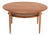 Round Coffee Table in Teak and Cane by Peter Hvidt & Orla Mølgaard Nielsen for France & Søn, 1960s For Sale