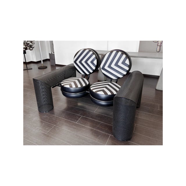 Alias King Queen Sofa by Mario Botta for Alias, 1985 For Sale - Image 4 of 7