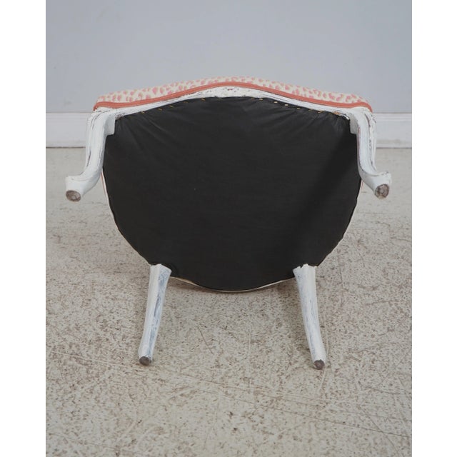 Pair Newly Upholstered French Louis XV Armchairs For Sale - Image 12 of 12