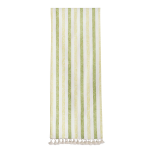 Palm Orleans Cabana Stripe Ribbon Table Runner