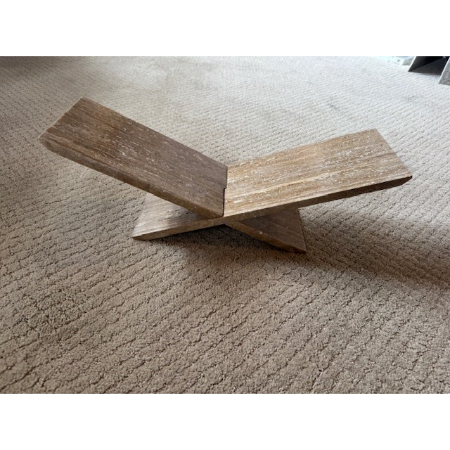 2020s Travertine Bookbed For Sale - Image 5 of 5