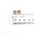 Natural White Sapphire Diamond Stud Earrings 14k Yellow Gold 0.97 TCW Certified For Sale - Image 10 of 11