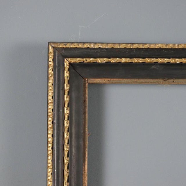 Neoclassical Frame in Ebonized Fruitwood For Sale - Image 3 of 10