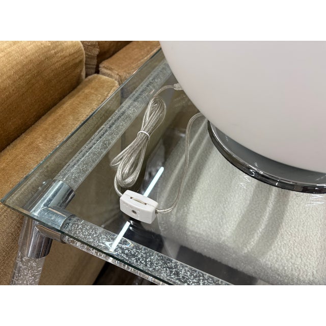 1970s Italian Modern Murano Glass Lamp For Sale - Image 9 of 10