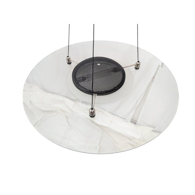 Glass Pendant Lamp, 1970s For Sale - Image 3 of 11