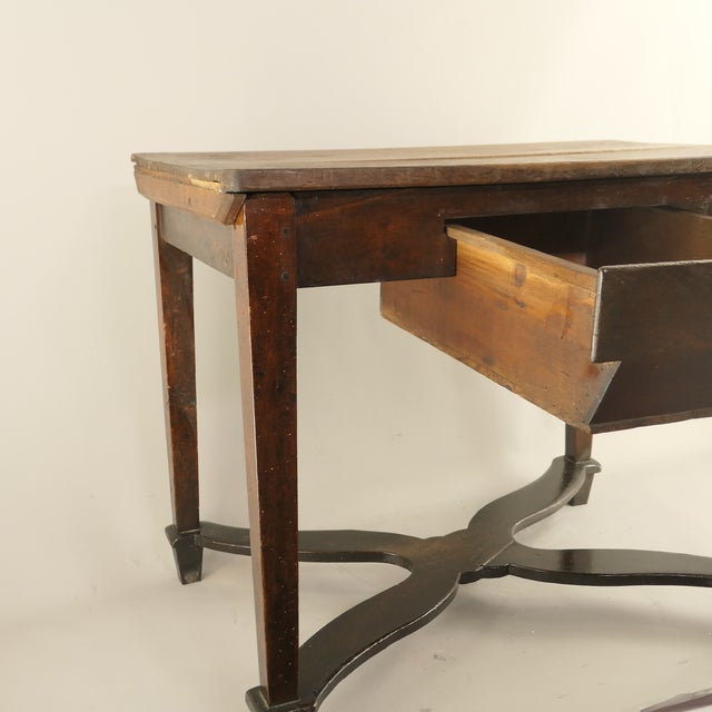 19th Century South Tyrolean Alpine Style Joggeltisch Table with Oak Top For Sale - Image 5 of 16
