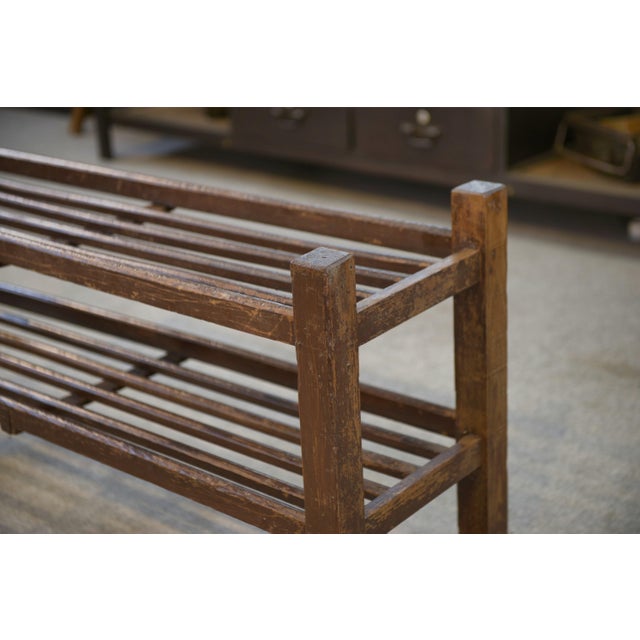 1950s Elm Shoe Cabinet, 1950s For Sale - Image 5 of 12