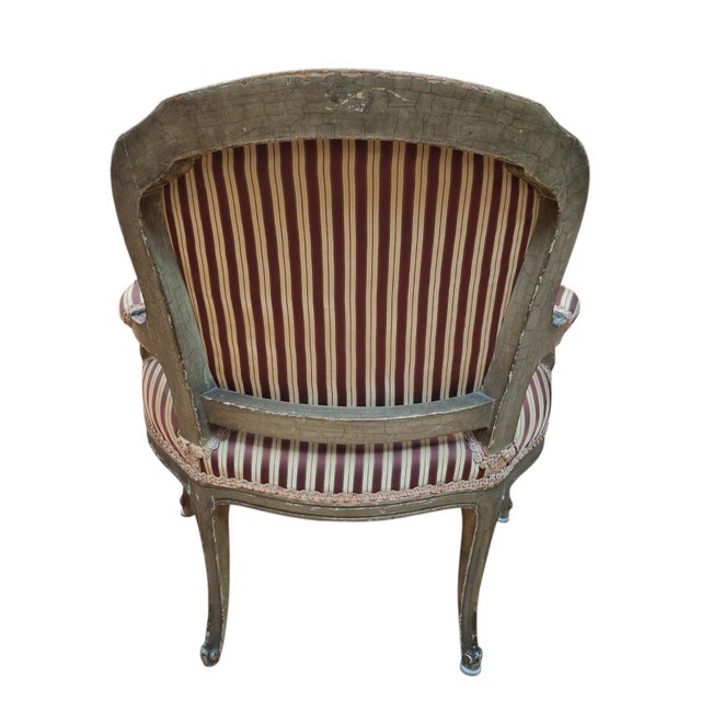 Pair of Late 18th-Early 19th C. Louis XV Style Child's Fauteuils For Sale In San Francisco - Image 6 of 15