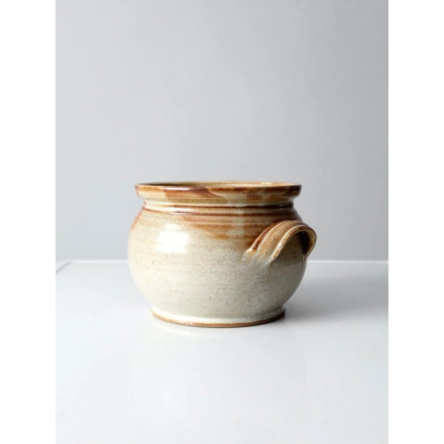Vintage Studio Pottery Serving Bowl For Sale - Image 6 of 11