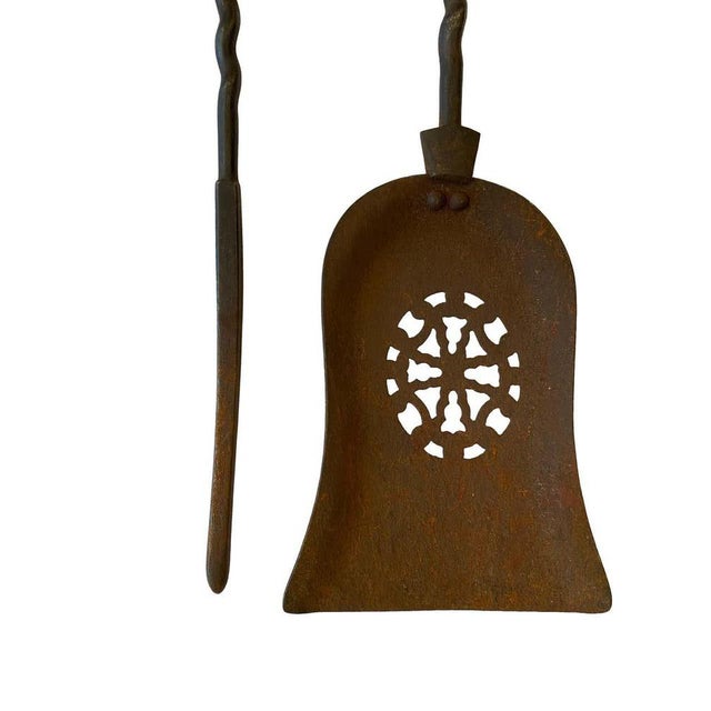 Iron Fire Tools, 18th-Century, Set of 2 For Sale - Image 3 of 8