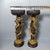 Pair of Gilt Bronze Dragon Candlesticks, Lotus Top Candle Holders, Chinoiserie Altar Decor For Sale In Los Angeles - Image 6 of 9