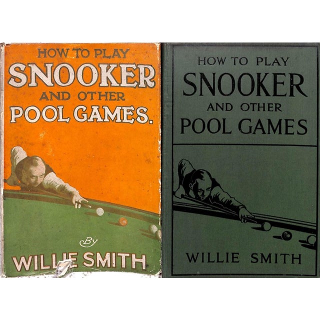 SMITH, Willie (Billiard Champion 1921, 1923) [122] pp. Illustrated w/ 44 diagrams C. Arthur Pearson Ltd. 1924 First...