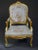 19th Century French Giltwood Aubusson Tapestry 7-Piece Salon Suite For Sale - Image 4 of 9