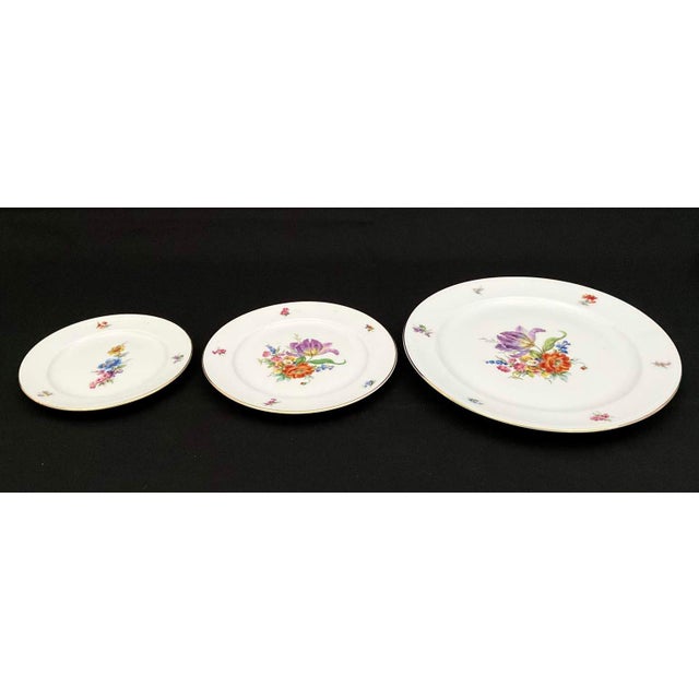1980s Exceptional Set of Furstenberg “Ancestral Dresden” China - 71 Pieces For Sale - Image 4 of 16