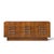 Craft Associates Mid Century Walnut and Chrome 9 Drawer Lowboy Dresser This lowboy measures: 71.75 wide x 18.5 deep x 29...