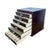 Wood Antique Gütermann Thread Cabinet in Wood, 1890s For Sale - Image 7 of 9