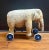 Authentic / Original Steiff Mohair Elephant on Wheels Pull Toy. This would make the perfect addition to a Steiff...