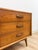 Wood Vintage United MCM Nine Drawer Lowboy Dresser Collectible Mid Century Walnut For Sale - Image 7 of 14