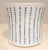 Chinese Vintage Chinese Porcelain Poem Characters Brush Pot For Sale - Image 3 of 9
