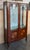 Late 19th Century Louis XVI Style Showcase Vitrine in Walnut with Geometrical Marquetry For Sale - Image 18 of 18