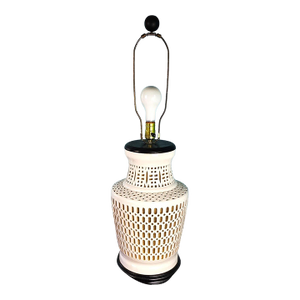 Blanc De Chine Table Lamp Porcelain With Internal Light