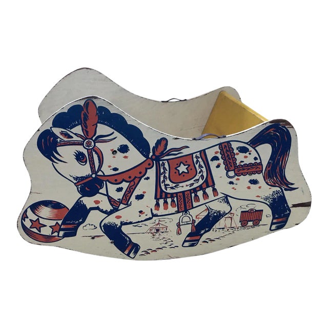 Vintage Children's Rocking Horse For Sale