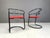 Metal Post Modern Dining Chairs, 1980s, Set of 6 For Sale - Image 7 of 10