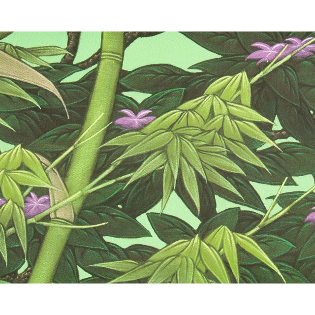 Painting of a Tropical Scene by W. Kuparyadi For Sale - Image 4 of 8