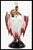 You are viewing an Authentic ERTE (Romain de Tirtoff) Bronze Sculpture titled, "TWILIGHT". It measures approx. 21"H x...