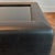 Modern Upholstered Leather Coffee Table with Black Glass Top, 2014 For Sale - Image 9 of 11