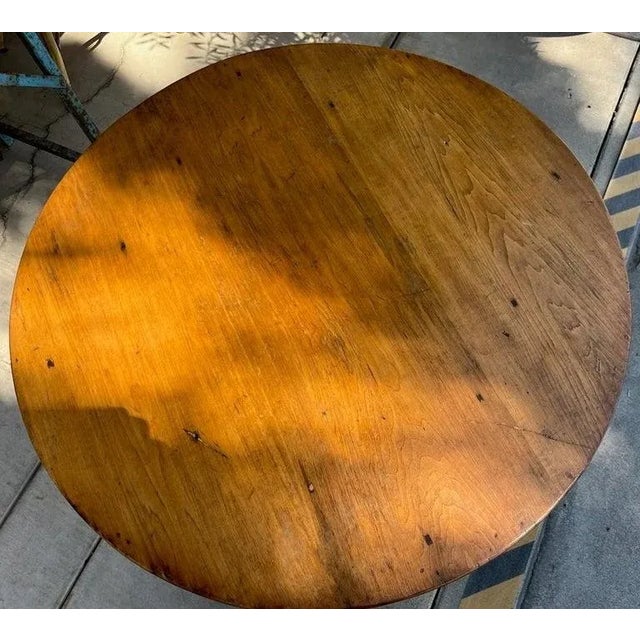 19th Century Pine Round Coffee Table From New England Chairish