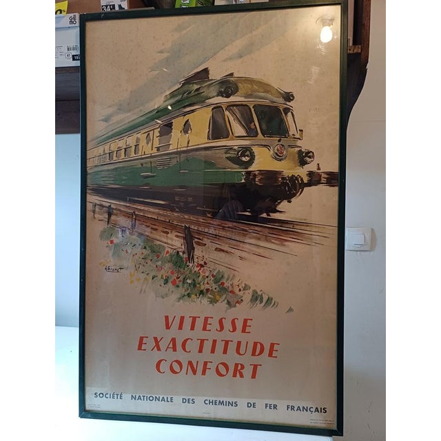 SNCF Poster 1958 by Albert Brenet, 1958 For Sale - Image 10 of 13