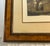 Vintage 1990's Sir Edwin Landseer Dog Engraving Reproduction, Large Burlwood Frame For Sale In Atlanta - Image 6 of 10