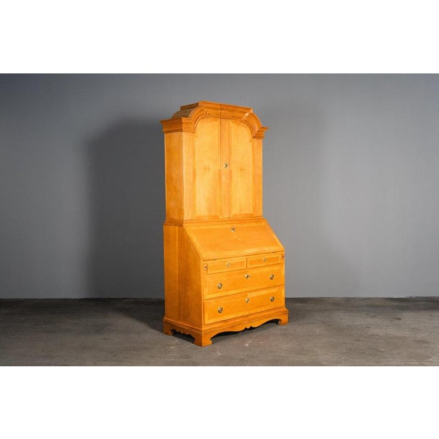 Slanted-Front Secretary, Late 20th Century For Sale - Image 3 of 18