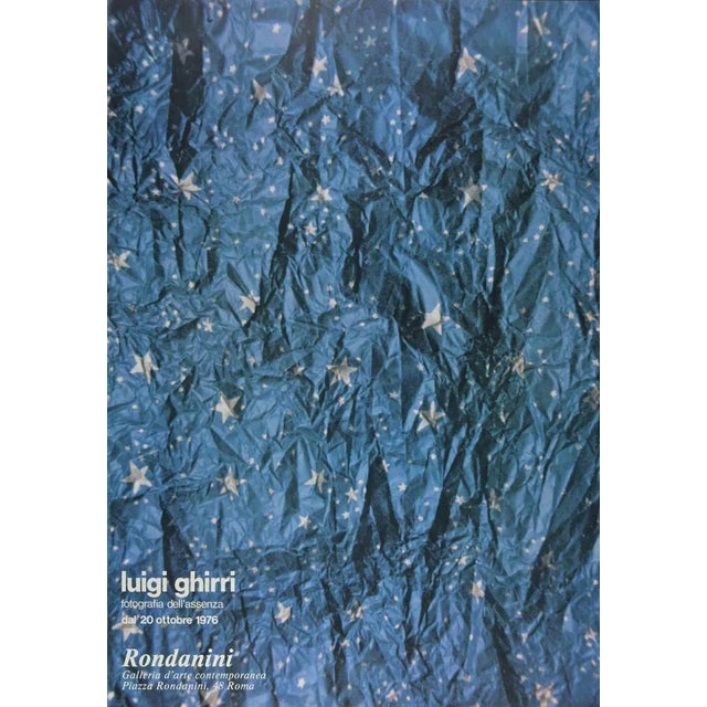 After Luigi Ghirri, Photography of the Absence, Vintage Poster, 1976 For Sale