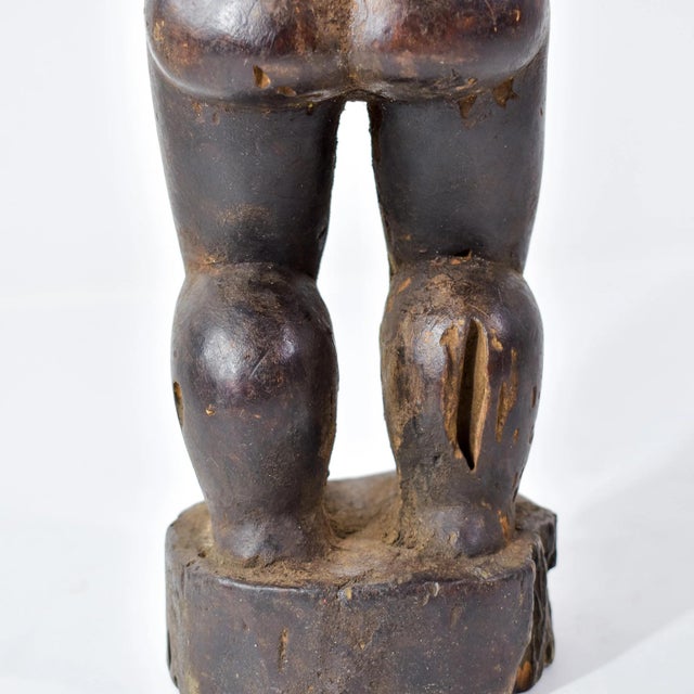 Early 20th Century Baule Standing Figure Côte d'Ivoire For Sale - Image 12 of 17