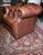 1980s Vintage English Leather Chesterfield Tub Chair, 1980s For Sale - Image 5 of 9