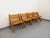 1960s Vintage Brutalist Chairs in Oak, 1960s, Set of 4 For Sale - Image 5 of 18