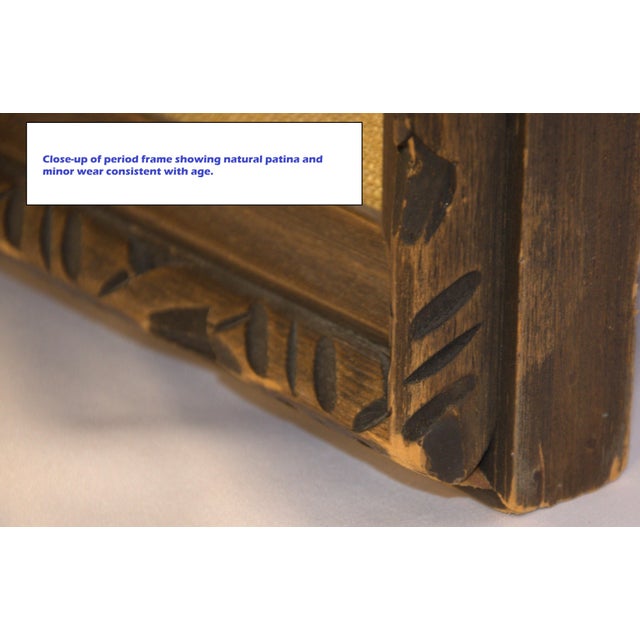 Mid 20th Century “Tianguis” – Mexican Modernist Painting on Canvas by Felipe Ortiz Tajonar For Sale - Image 14 of 14