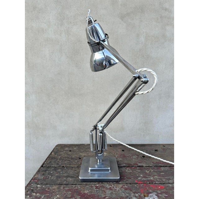 George Carwardine Two Step the 1227 Anglepoise Table Lamp by George Carwardine for Herbert Terry & Sons, 1930s For Sale - Image 4 of 11