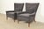 Gray Paul McCobb Planner Group Mid-Century Modern Upholstered Lounge Chairs, Pair For Sale - Image 8 of 8