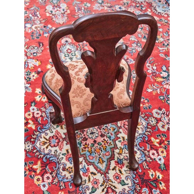 Wood Chippendale Dining Chairs in Wood, Set of 4 For Sale - Image 7 of 8