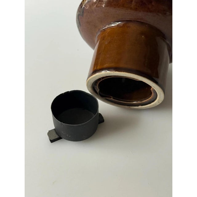 Mid-Century Modern 1970’s Mushroom Tea Light Candle Holder For Sale - Image 3 of 7