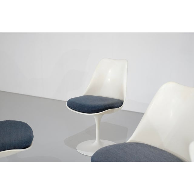 Metal Tulip Chairs by Eero Saarinen for Knoll International, USA, 1957, Set of 6 For Sale - Image 7 of 18