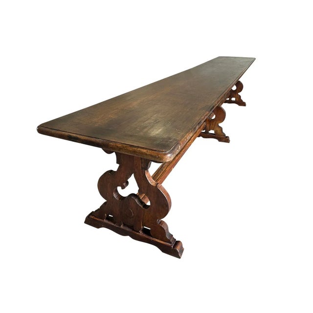 Italian 18th Century Grand Scale Console Table For Sale - Image 4 of 12
