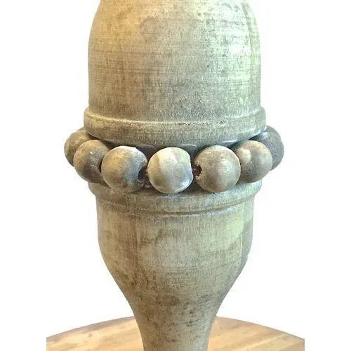 Wood Vintage French Wood Tiered Pastry Server For Sale - Image 7 of 7