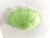 Glass Mid-Century Modern Venetian Green “Leafs” Murano Glass Flush Mount For Sale - Image 7 of 7