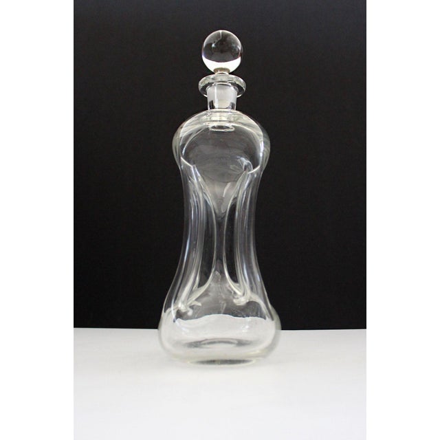 MidCentury Modern Holmegaard "Kluk Kluk" Pinched Hand Blown Glass